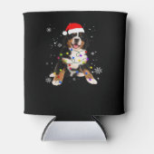 ベルネおもしろいス山犬ライトクリスマスマッチ 缶クーラー (正面)