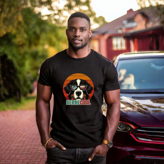 ベルネコール – ベルネーゼとChill Vibesしゃれている ユニセックス Tシャツ