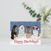 ベルネスレオンベルガー素晴らしピレネー ポストカード (スタンド正面)