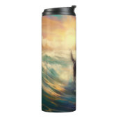 ベルネドドールビーチサーフィン絵画ズ タンブラー (回転左)