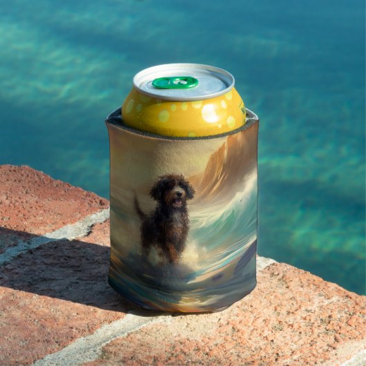 ベルネドドールビーチサーフィン絵画ズ 缶クーラー (インサイチュ プール)