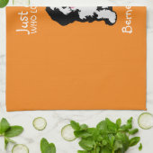 ベルネドードルを愛する女の子にすぎない キッチンタオル (折り畳み)