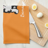 ベルネドードルを愛する女の子にすぎない キッチンタオル (四つ折り)