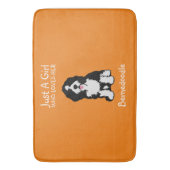 ベルネドードルを愛する女の子にすぎない バスマット (正面縦)