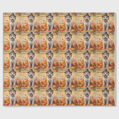 ベルネドードルイン紅葉感謝祭アート ラッピングペーパー (フラット)