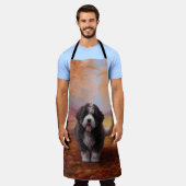 ベルネドードルイン紅葉秋インスパイア エプロン (着用した状態)