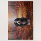 ベルネドードルイン紅葉秋インスパイア ジグソーパズル (縦)