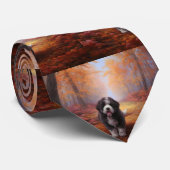 ベルネドードルイン紅葉秋インスパイア ネクタイ (ロール)