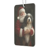 ベルネドードルウィズサンタクロースフェスティバルクリスマス カーエアーフレッシュナー (左)