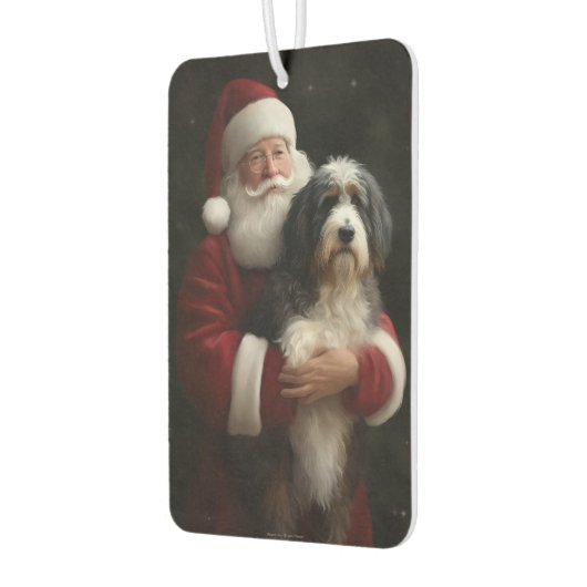 ベルネドードルウィズサンタクロースフェスティバルクリスマス カーエアーフレッシュナー (左)