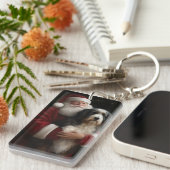 ベルネドードルウィズサンタクロースフェスティバルクリスマス キーホルダー (正面右)