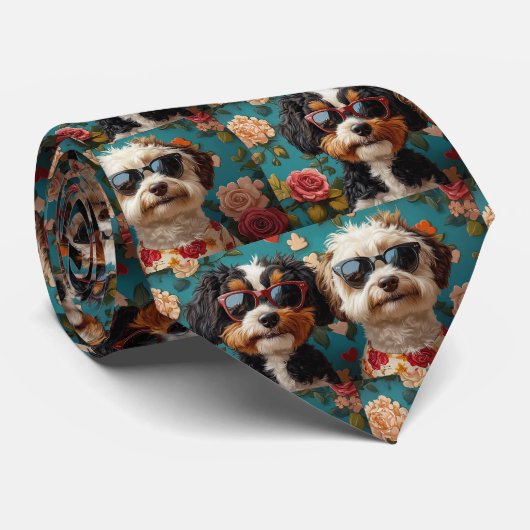 ベルネドードルウィズハートバラバレンタインデー ネクタイ (ロール)