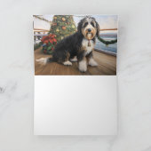 ベルネドードルクリスマスクルーズ:ポーソムホリデー カード (内部)