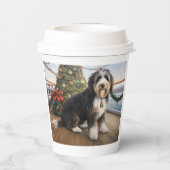 ベルネドードルクリスマスクルーズ：ポーソムホリデー 紙コップ (裏面)