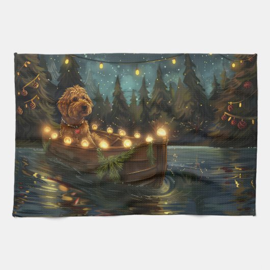 ベルネドードルクリスマスフェスティバル航海 キッチンタオル (横)