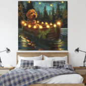 ベルネドードルクリスマスフェスティバル航海 キャンバスプリント (インサイチュ (寝室))