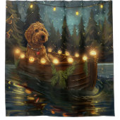 ベルネドードルクリスマスフェスティバル航海 シャワーカーテン (正面)