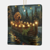 ベルネドードルクリスマスフェスティバル航海 セラミックオーナメント (左)