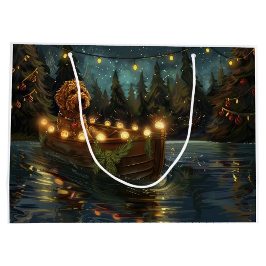 ベルネドードルクリスマスフェスティバル航海 ラージペーパーバッグ (裏面)