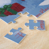 ベルネドードルクリスマスフェスティバル雪のシーン ジグソーパズル (側面)