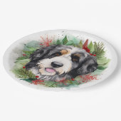 ベルネドードルクリスマスリースフェスティバルカップ ペーパープレート (アングル)