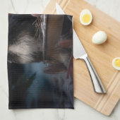 ベルネドードルスノーリースレイクリスマスデコール キッチンタオル (四つ折り)