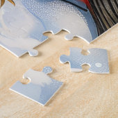 ベルネドードルドッグウィンターワンダーランドクリスマス ジグソーパズル (側面)