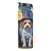 ベルネドードルドッグスパンプキンハロウィンおもしろい タンブラー (回転右)