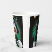 ベルネドードルドッグバイクの聖パトリックの日 紙コップ (右)