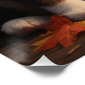 ベルネドードルパピーオータムデライトカボチャ ポスター (コーナー)