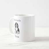 ベルネドードルママ コーヒーマグカップ (正面左)