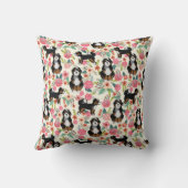 ベルネドードルヴィンテージフローラ犬 クッション (裏面)