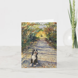 ベルネドードル色彩の鮮やかハンドオンキャンバス ノートカード