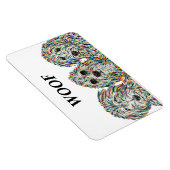 ベルネドードル、スパニエル犬とゴールデンドードルマグネット マグネット (右側)