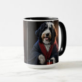 ベルネドードル、ラブラドードル、ゴルデンドルコーヒーマグ マグカップ (正面右)