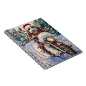 ベルネドールドッグオートバイクリスマス ノートブック (右側)