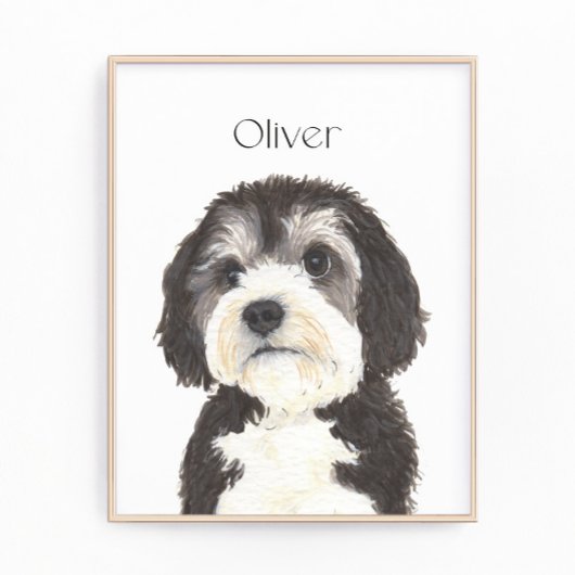 ベルネパーソナライズされたドドールポートレート フォトプリント