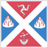 ベルネラ素晴らし国旗 シール (正面)