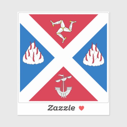 ベルネラ素晴らし国旗 シール (シート)