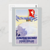 ベルネーズオブアランドスイスヴィンテージトラベル ポストカード (正面/裏面)