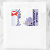 ベルネーズオブアランドスイスヴィンテージトラベル 長方形シール (バッグ)