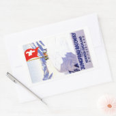 ベルネーズオブアランドスイスヴィンテージトラベル 長方形シール (封筒)