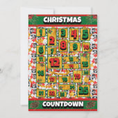 ベルネーズドッグカウントダウンクリスマスアドベントカレンダー シーズンカード (正面)