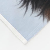 ベルネーズマウンタン犬 フリースブランケット (角)