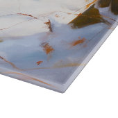 ベルネーズマウンテンで雪のクリスマスを過ごす カッティングボード (角)