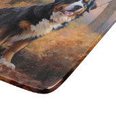 ベルネーズマウンテンイン紅葉秋インスパイア カッティングボード (角)