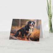 ベルネーズマウンテンイン紅葉秋インスパイア カード (正面)