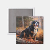 ベルネーズマウンテンイン紅葉秋インスパイア マグネット (正面/裏面)