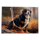 ベルネーズマウンテンイン紅葉秋インスパイア ラージペーパーバッグ (裏面)