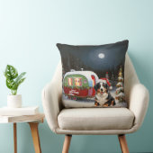 ベルネーズマウンテンキャラバンクリスマスアドベンチャー クッション (椅子)
